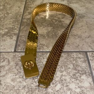 Gold Metallic Belt